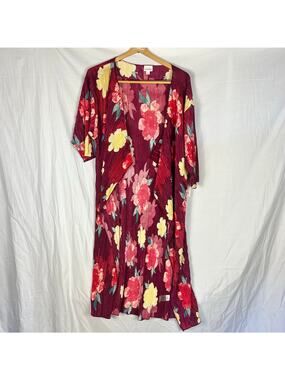 NWT Lularoe Shirley Kimono Cardigan Women's Small Floral